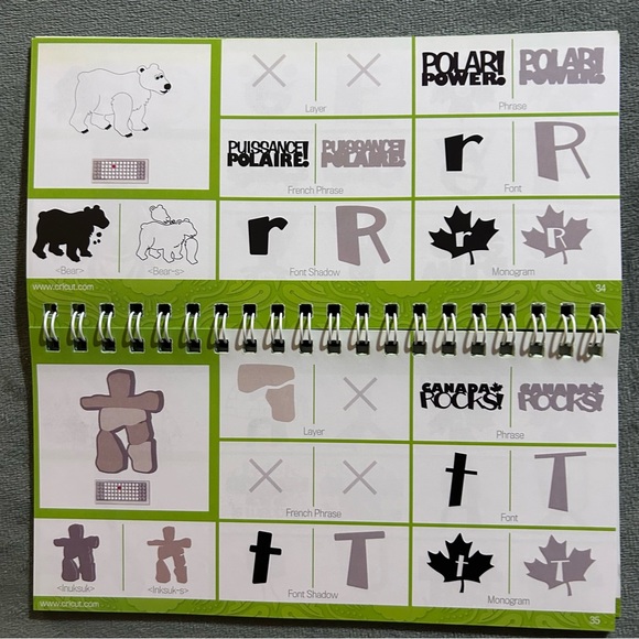 Cricut Go Canada shapes and font - Picture 8 of 16